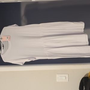 Never worn white smock summer dress